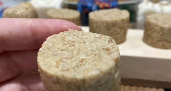 Paçoca de Rolha Saudável